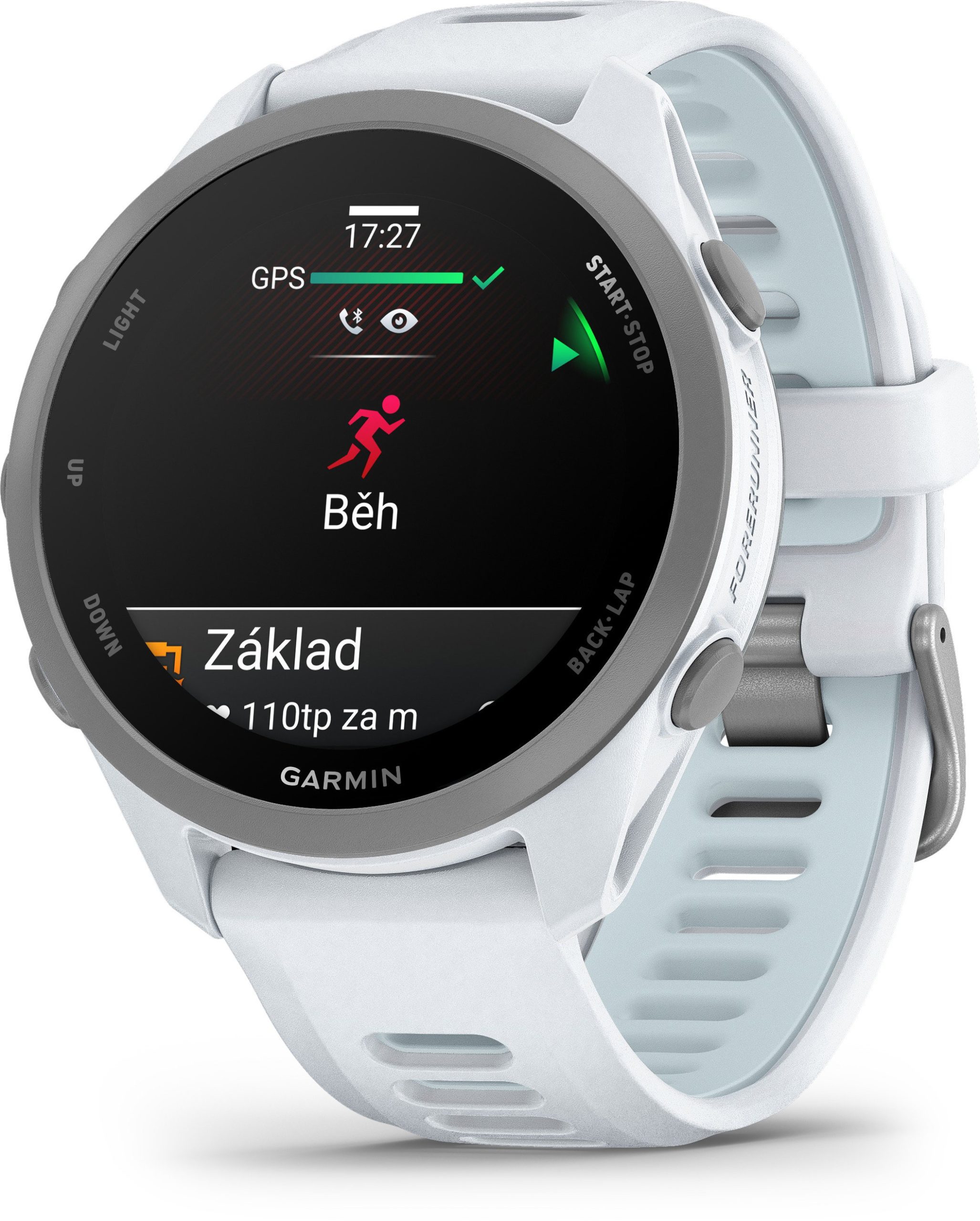 Garmin Forerunner 170 Whitestone/Cloud Blue - Obrázek 6
