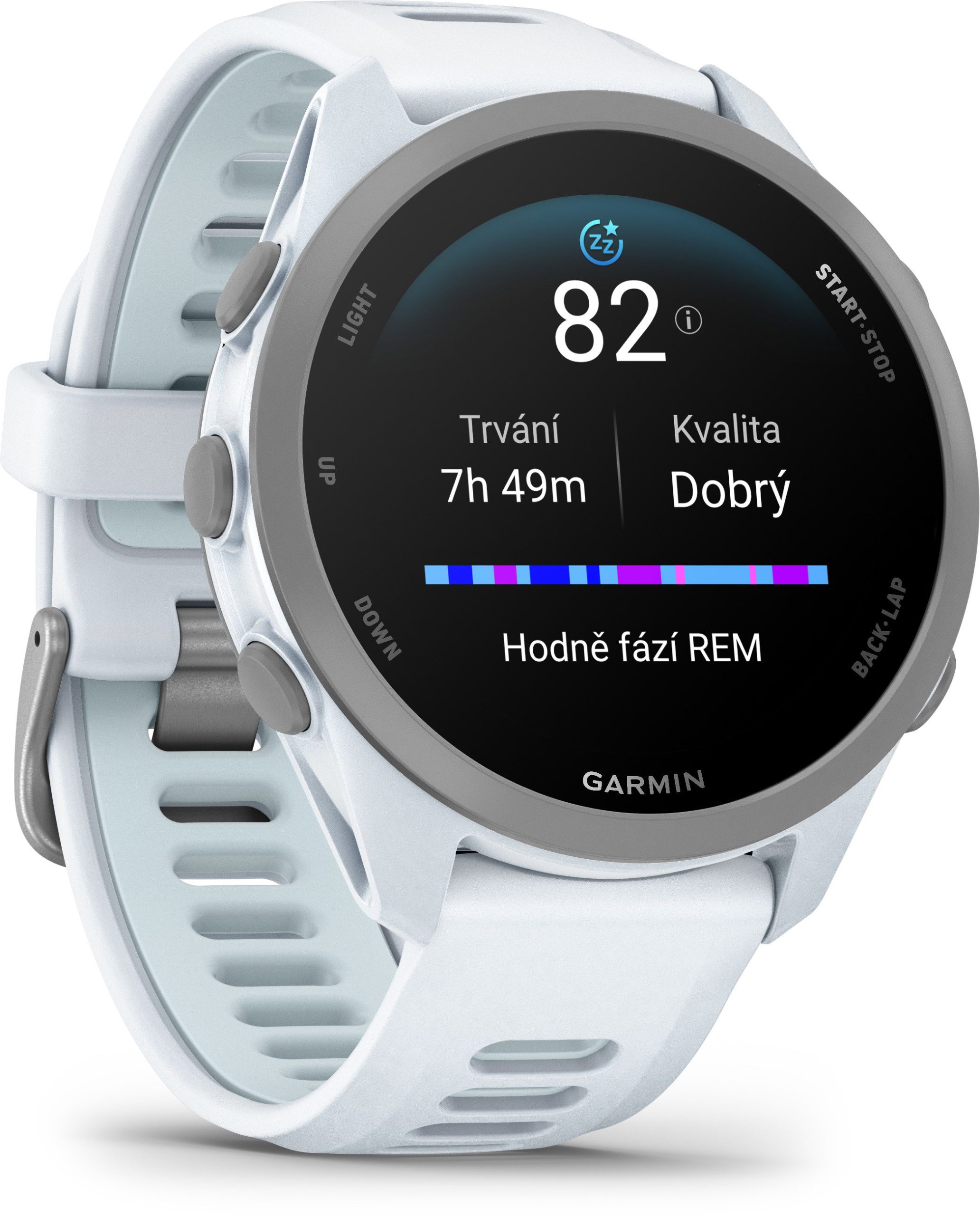 Garmin Forerunner 170 Whitestone/Cloud Blue - Obrázek 8