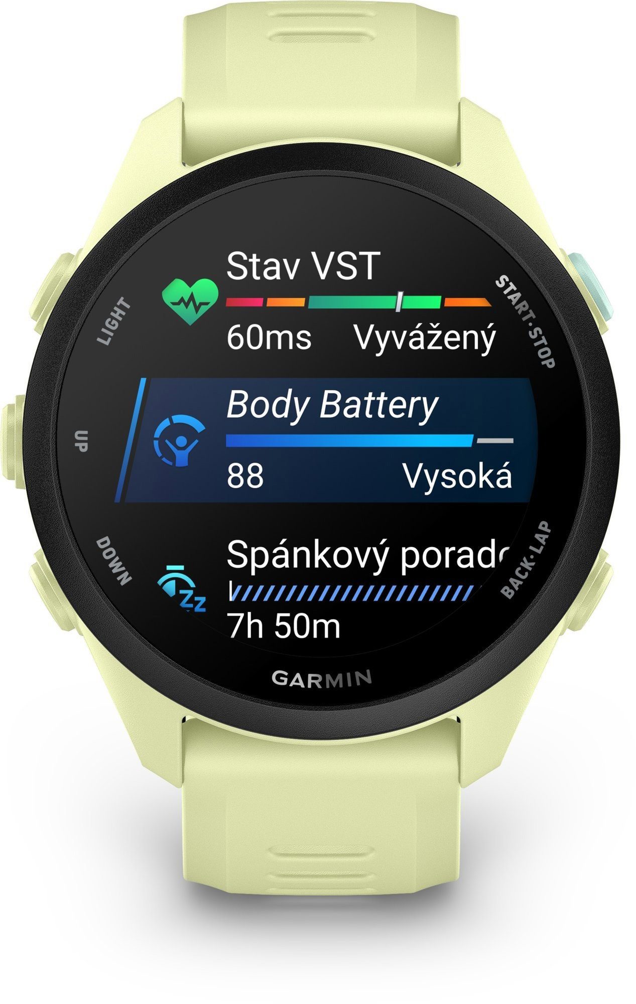 Garmin Forerunner 70 Citron - Obrázek 2