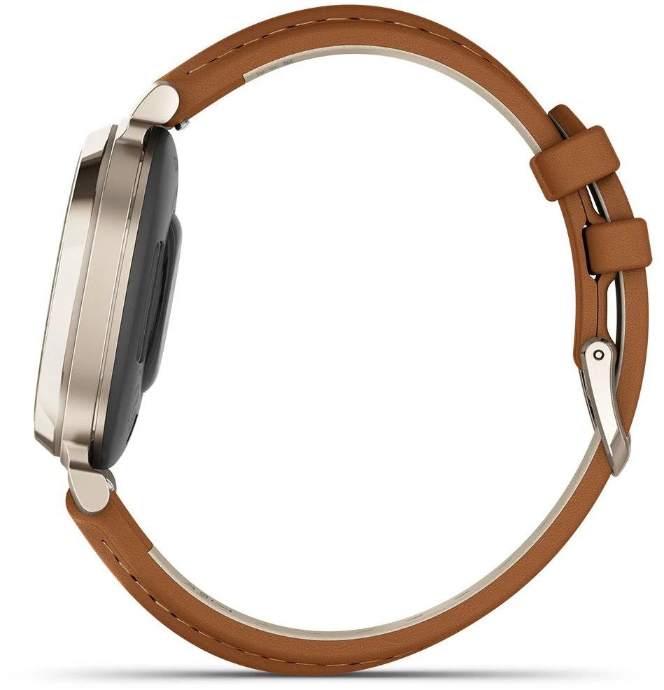 Garmin Lily 2 Classic Cream Gold/Tan leather - Obrázek 4