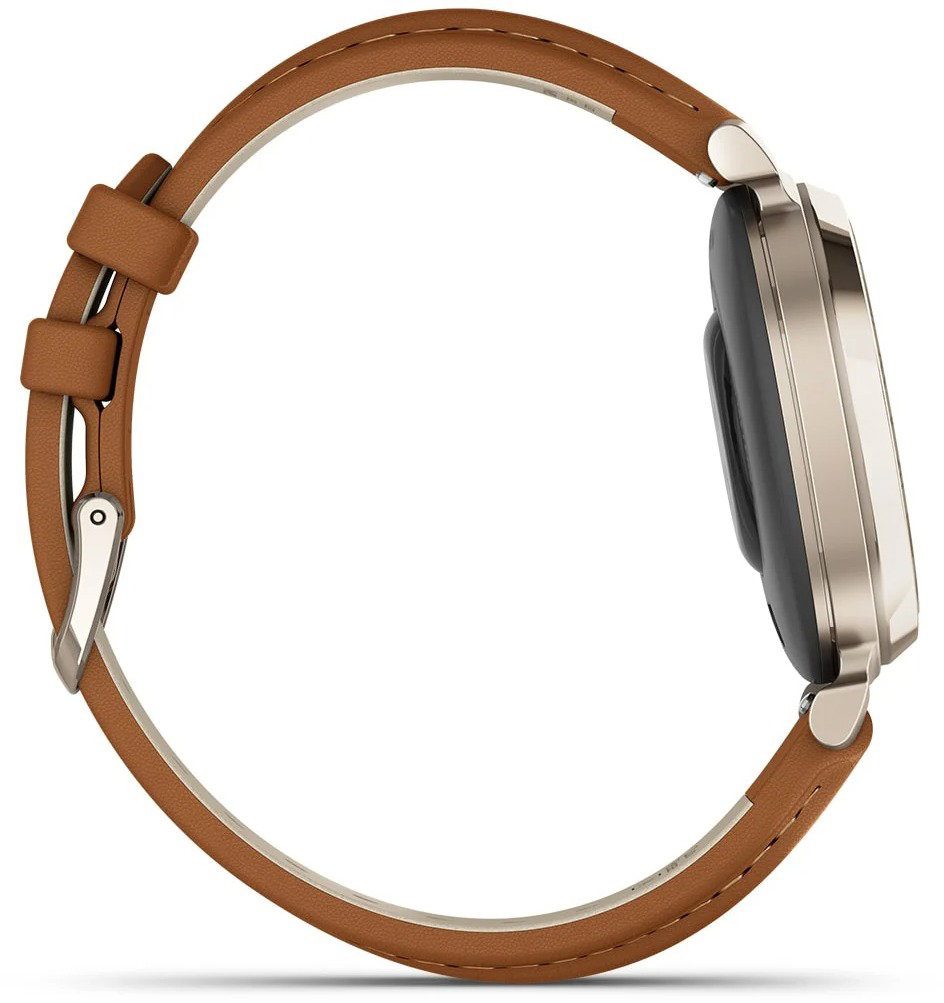 Garmin Lily 2 Classic Cream Gold/Tan leather - Obrázek 5