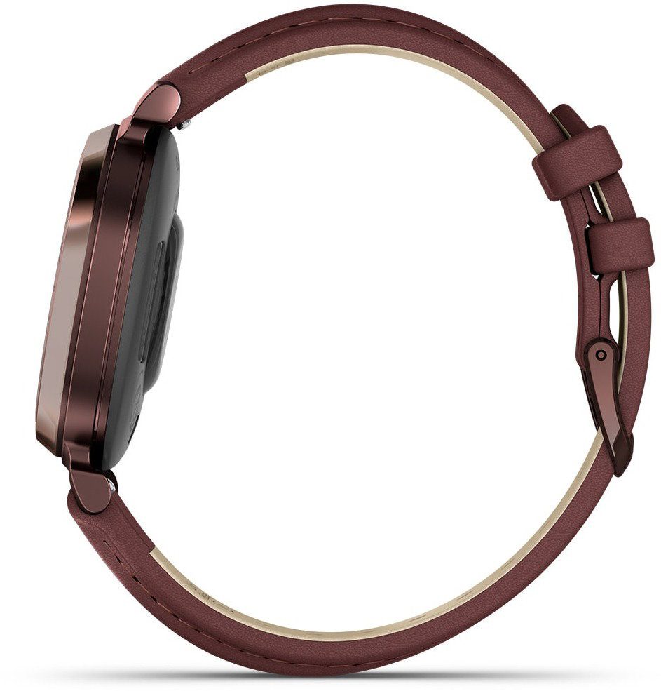 Garmin Lily 2 Classic Dark Bronze/Mulberry leather - Obrázek 4