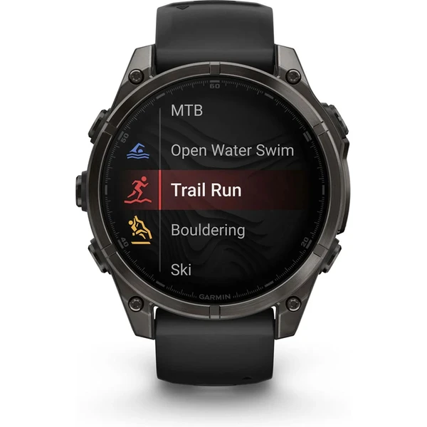 Garmin fenix 8 AMOLED Sapphire 43 mm Dark Gray - Obrázek 3