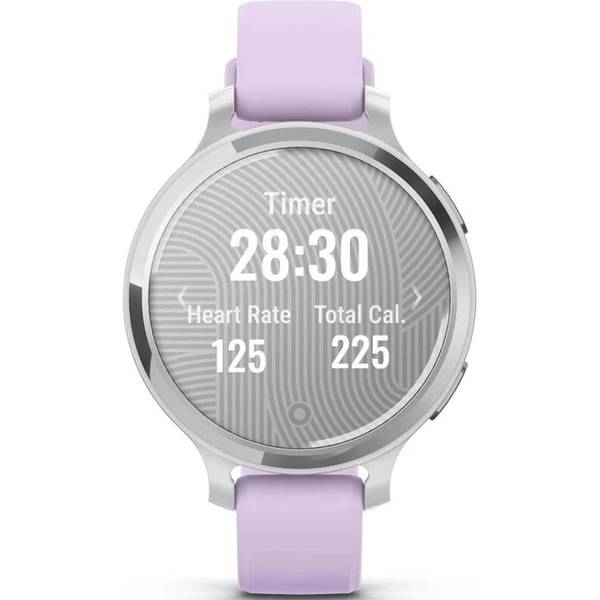 Garmin Lily 2 Active Silver s řemínkem Purple Jasmine - Obrázek 3