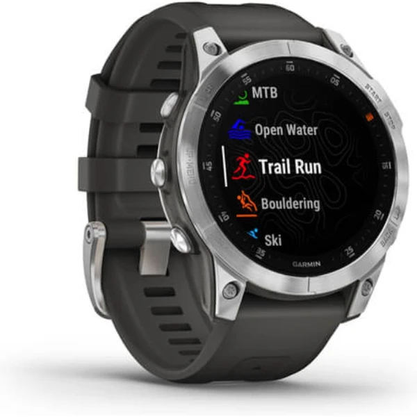 Garmin epix (Gen 2) Silver/Gray silikonový řemínek - Obrázek 4