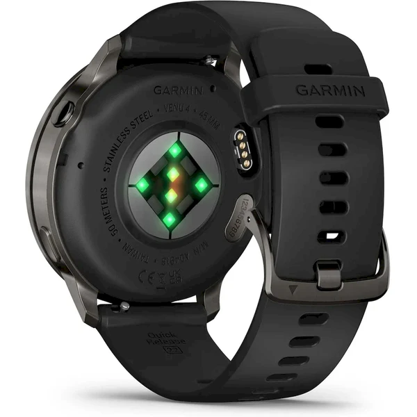 Garmin Venu 4 (45 mm) Slate/Black silikonový řemínek - Obrázek 6