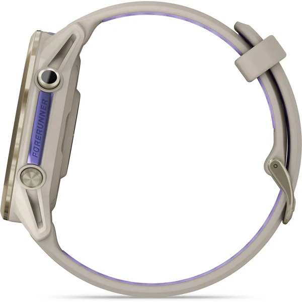Garmin Forerunner 970 Gold/Gold Titanium lunet s Beige/Indigo poloprůhledným řemínkem - Obrázek 5