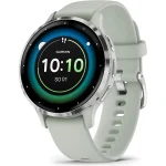 Garmin Venu 3S Silver/Sage Gray Silicone Band
