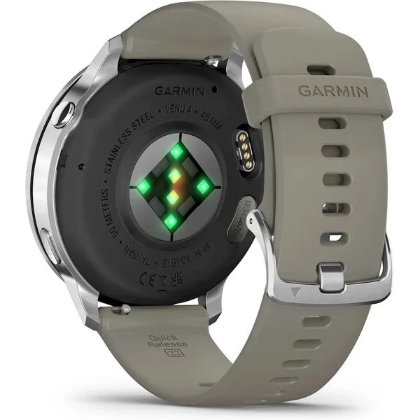 Garmin Venu 4 (45 mm) Silver/Silver Gray silikonový řemínek - Obrázek 6