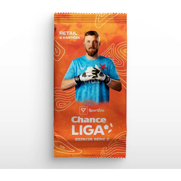 Fotbalové karty SportZoo Chance Liga 2025/26 - Retail balíček