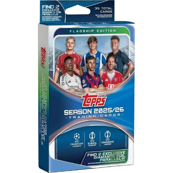 Topps UEFA Club Competitions Hanger Box 2025/26