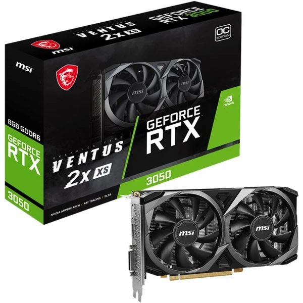 MSI NVIDIA GeForce RTX 3050 VENTUS 2X XS 8G OC - Obrázek 5