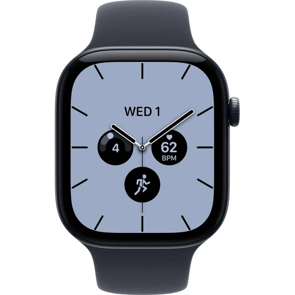 Apple Watch Series 12 Cellular (46mm) Nočně modrá keramika s modrým sportovním řemínkem M/L - Obrázek 2
