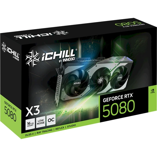 INNO3D NVIDIA GeForce RTX 5080 iChill X3 16GB GDDR7 - Obrázek 3