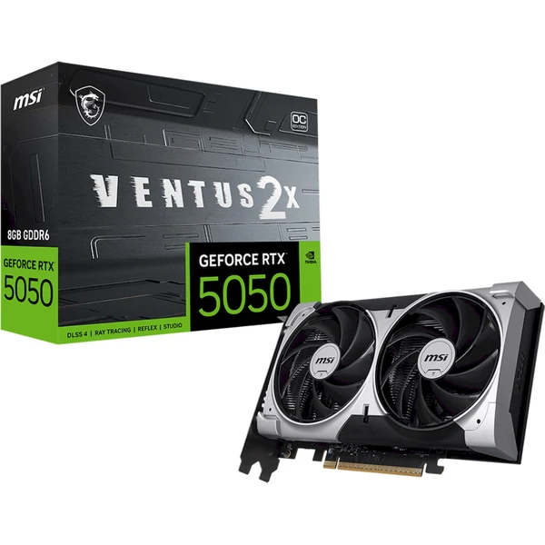 MSI NVIDIA GeForce RTX 5050 8G VENTUS 2X OC - Obrázek 5
