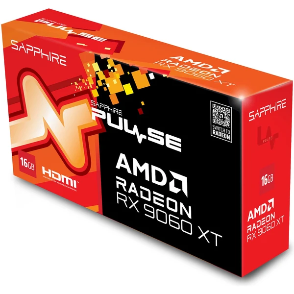 Sapphire PULSE AMD Radeon RX 9060 XT GAMING OC 16GB - Obrázek 5