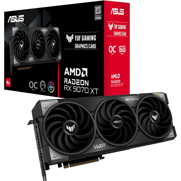 ASUS TUF Gaming AMD Radeon RX 9070 XT OC 16GB GDDR6 - Obrázek 13