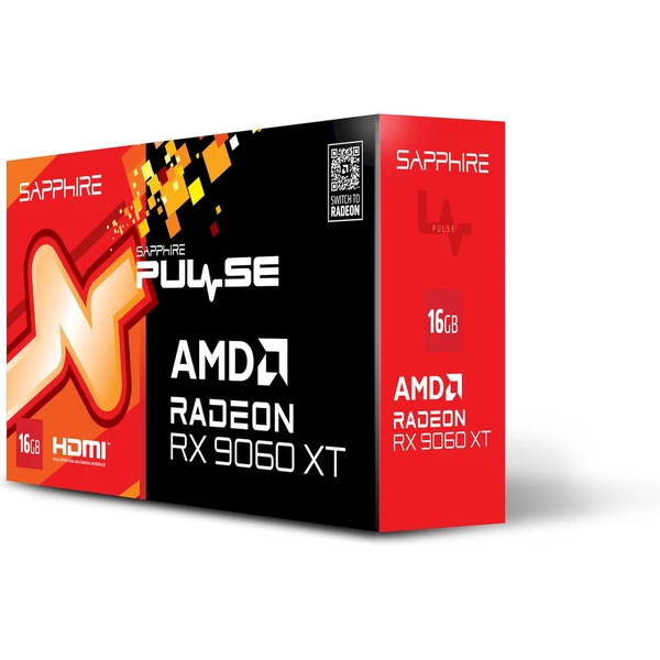 Sapphire PULSE AMD Radeon RX 9060 XT GAMING OC 16GB - Obrázek 6