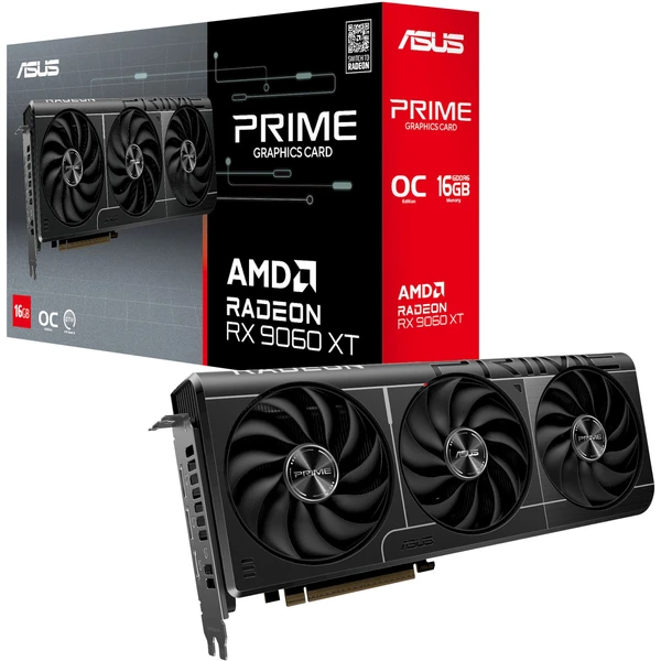ASUS PRIME AMD Radeon RX 9060 XT OC 16GB GDDR6 - Obrázek 9