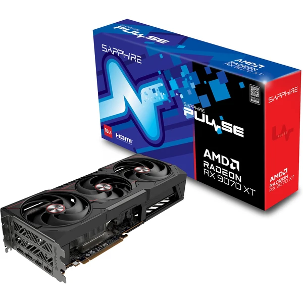 Sapphire PULSE AMD Radeon RX 9070 XT 16GB GDDR6 - Obrázek 8