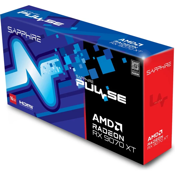 Sapphire PULSE AMD Radeon RX 9070 XT 16GB GDDR6 - Obrázek 2