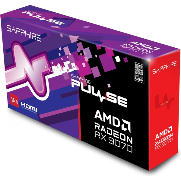 Sapphire PULSE AMD Radeon RX 9070 GAMING 16GB - Obrázek 7