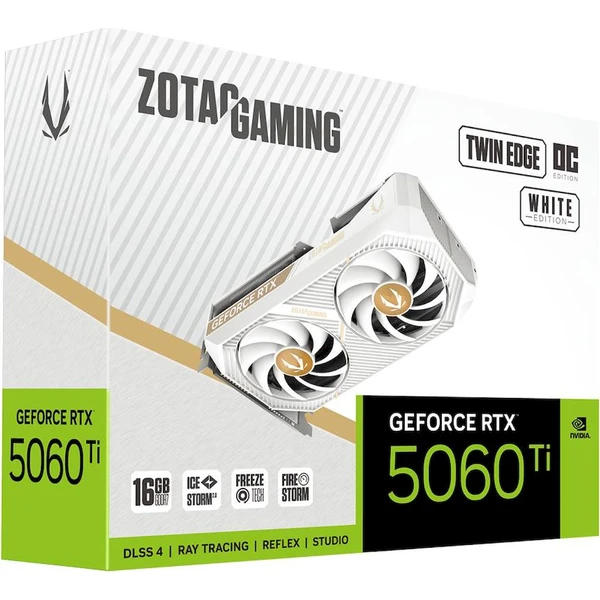 ZOTAC NVIDIA GeForce RTX 5060 Ti Twin Edge OC White 16GB GDDR7 - Obrázek 7