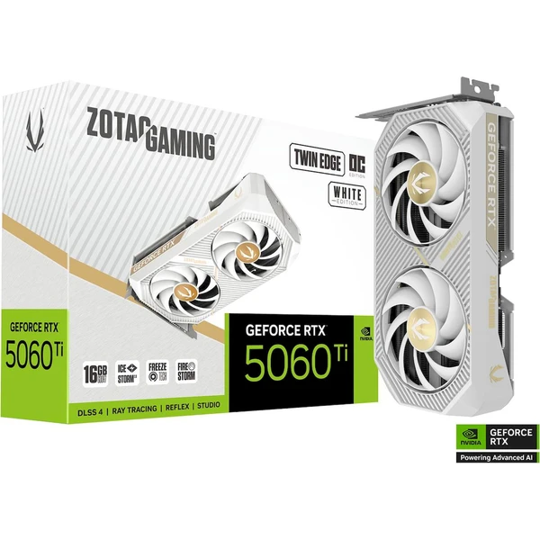 ZOTAC NVIDIA GeForce RTX 5060 Ti Twin Edge OC White 16GB GDDR7 - Obrázek 8