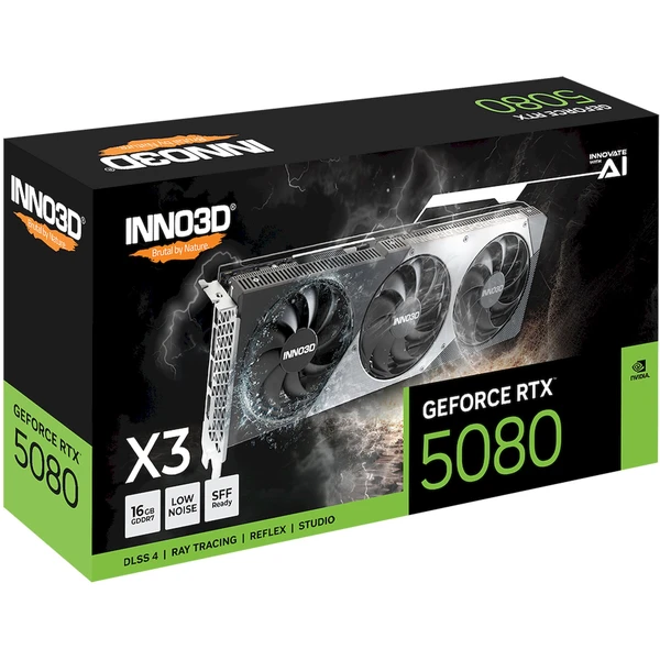 INNO3D NVIDIA GEFORCE RTX 5080 X3 OC 16GB GDDR7 - Obrázek 3