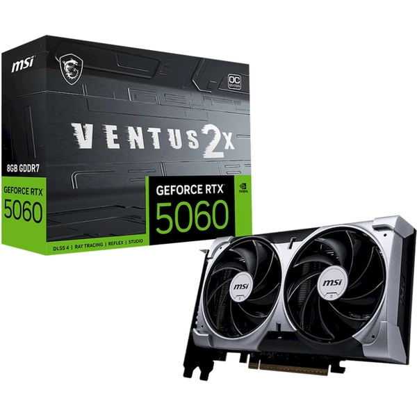MSI NVIDIA GeForce RTX 5060 8G VENTUS 2X OC - Obrázek 5