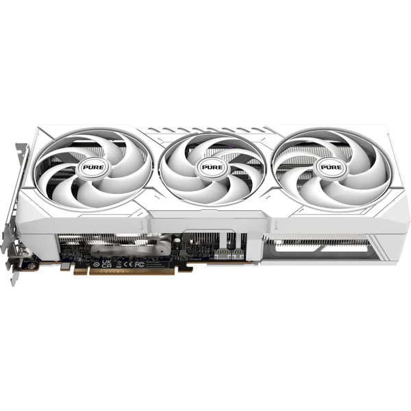 Sapphire PURE AMD Radeon RX 9070 XT OC White 16GB GDDR6 - Obrázek 5