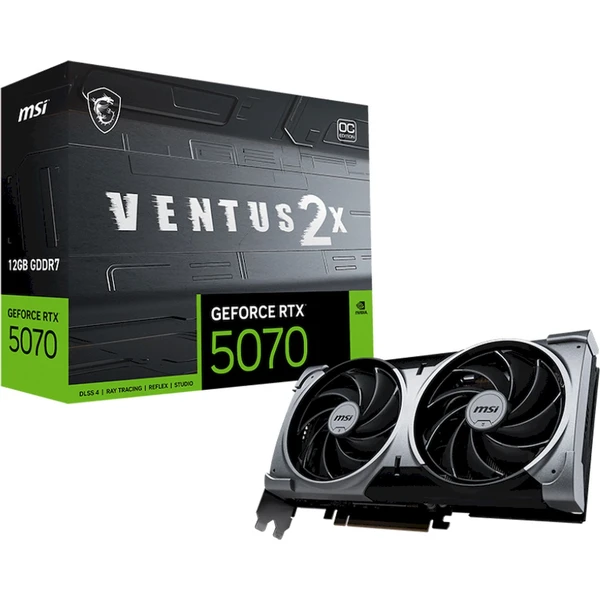 MSI NVIDIA GeForce RTX 5070 12G VENTUS 2X OC - Obrázek 6