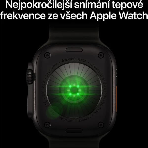 Apple Watch Ultra 4 49mm Přírodní titan s přírodně titanovým milánským tahem S - Obrázek 3