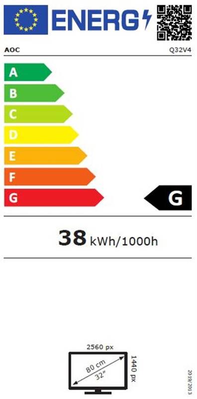 LCD monitor AOC Q32V4 (Q32V4) černý - Obrázek 2