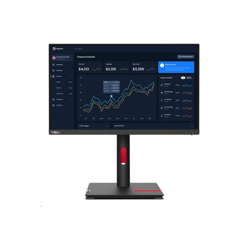 Monitor Lenovo ThinkVision T22i-30 (63B0MAT6EU) černý - Obrázek 4
