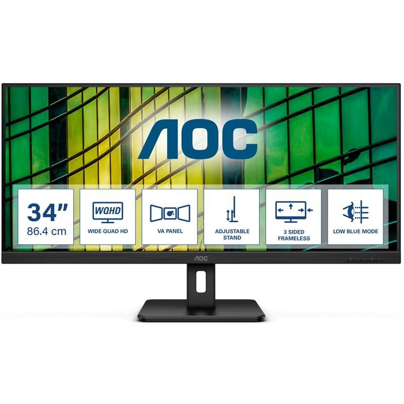 Monitor AOC U34E2M (U34E2M) černý