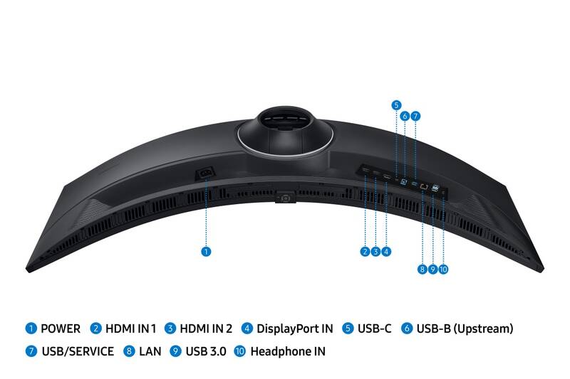 Monitor Samsung ViewFinity S9 S95UC (LS49C950UAUXEN) černý - Obrázek 9