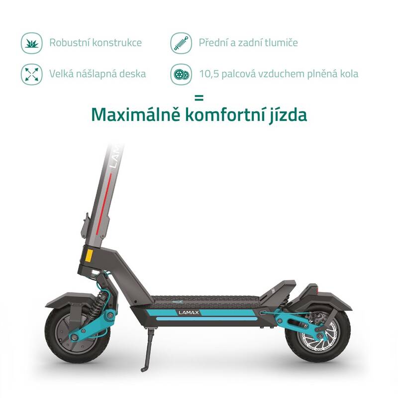 LAMAX eTank SA70 černá - Obrázek 4
