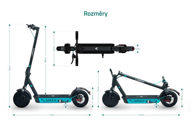 LAMAX eCruiser SC30 černá - Obrázek 9