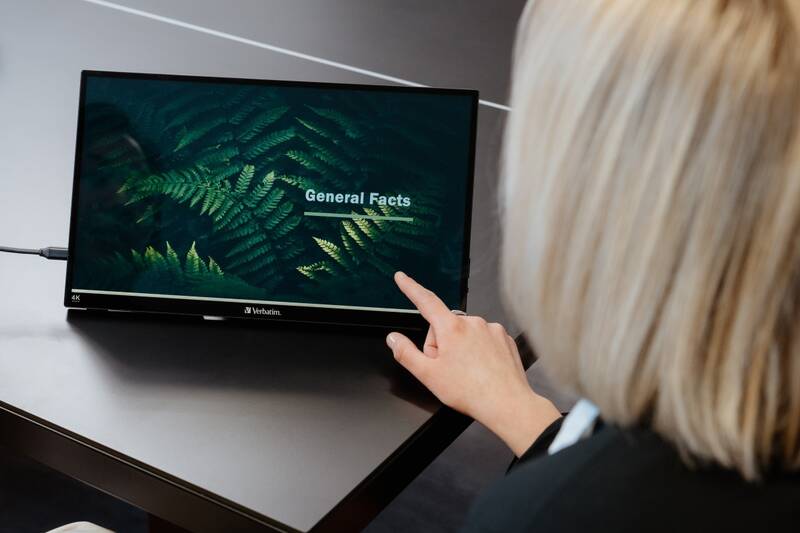Monitor Verbatim PMT-15-4K (32238) černý - Obrázek 10