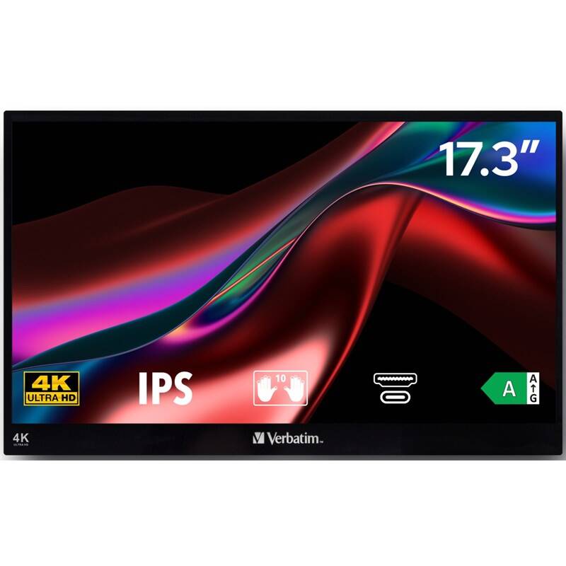 Monitor Verbatim PMT-17-4K (32239) černý