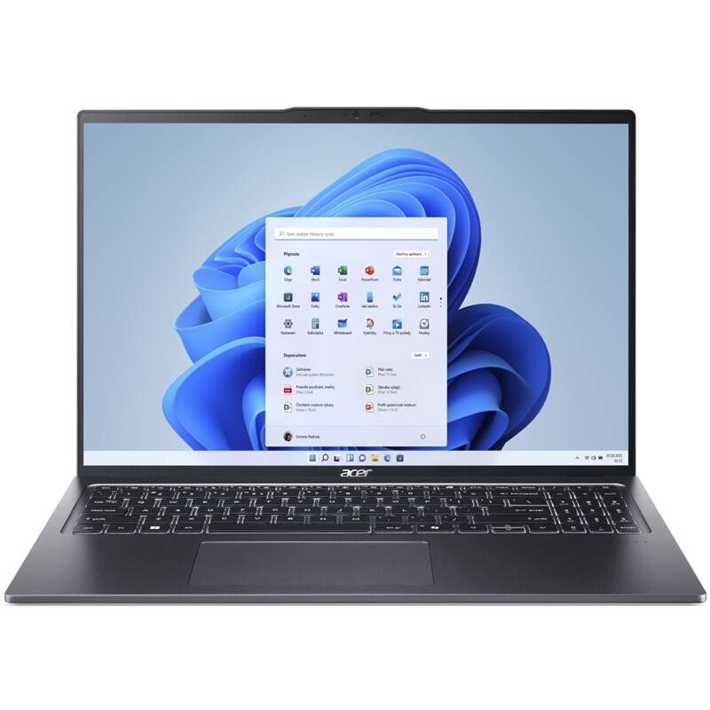 Acer Swift Go 16 (SFG16-72-598D) (NX.KWNEC.003) šedý