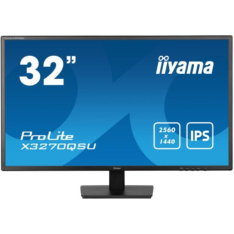 Monitor IIYAMA ProLite X3270QSU-B1 (X3270QSU-B1) černý