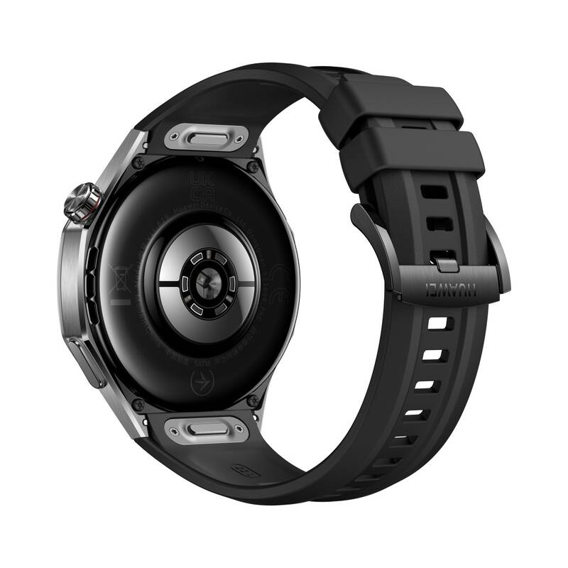 Chytré hodinky Huawei Watch GT 5 Pro 46 mm NFC - Black + Black Fluoroelastomer Strap (55020DKD) - Obrázek 7