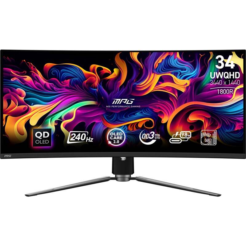 Herní monitor MSI MPG 341CQPX QD-OLED (MPG 341CQPX QD-OLED) černý - Obrázek 2