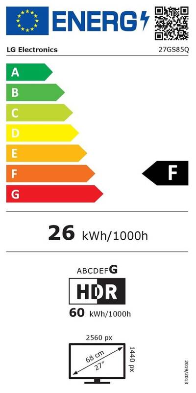 Herní monitor LG UltraGear 27GS85Q-B (27GS85Q-B.AEU) černý - Obrázek 2