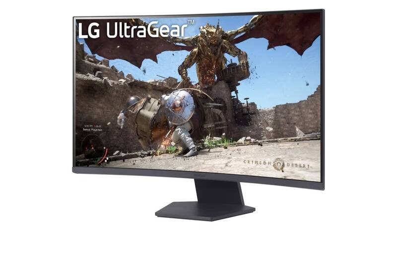Herní monitor LG UltraGear 32GS60QC-B (32GS60QC-B.AEUQ) černý - Obrázek 3