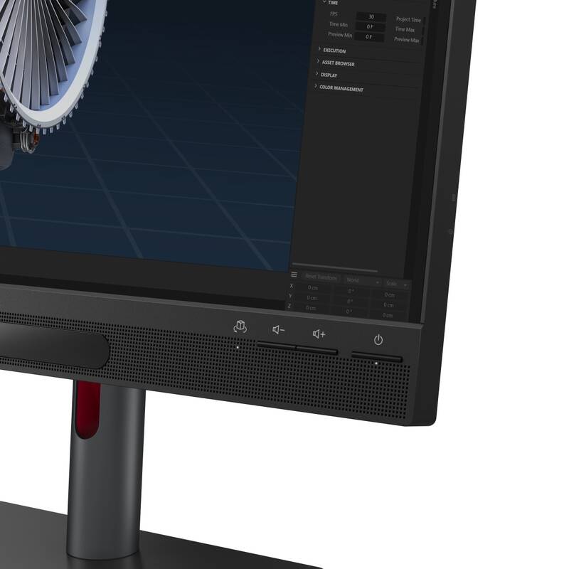 Monitor Lenovo ThinkVision 27 3D (63F1UAT3EU) černý - Obrázek 8