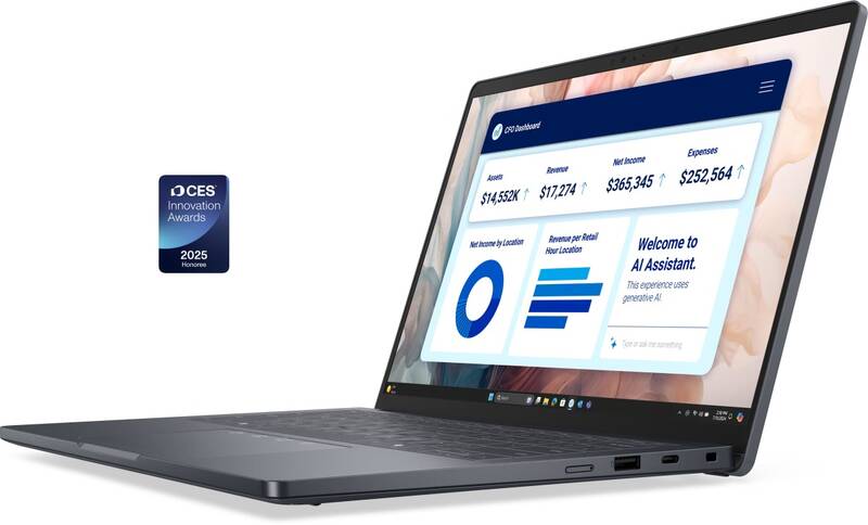 Dell Pro 14 Premium (PA14250) (VKRHR) šedý - Obrázek 3