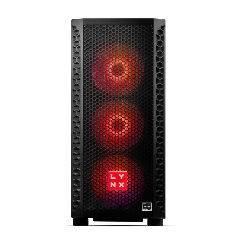 Herní počítač Lynx Challenger + Norton 360 STANDARD 10 GB + VPN 1 uživatel/1 zařízení na 1 rok (10463144) černý - Obrázek 3